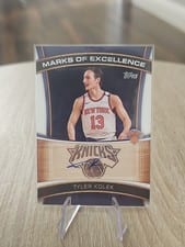 2025-26 Topps Marks of Excellence Tyler Kolek #ME-TK card