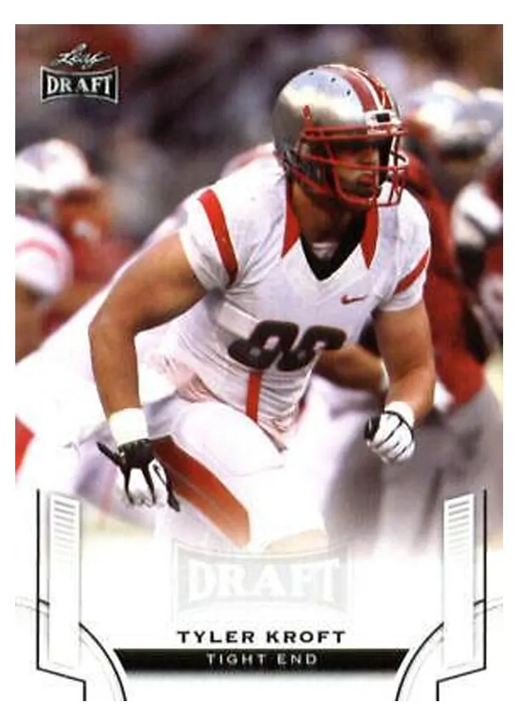 2015 Leaf Draft Tyler Kroft #59 card