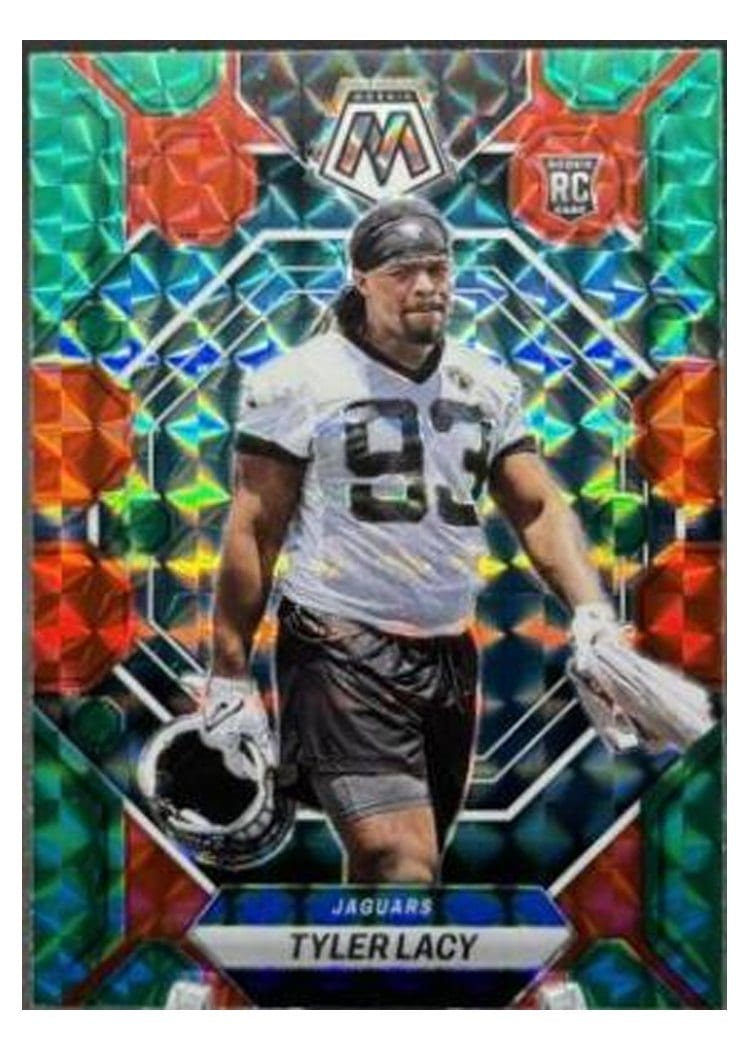2023 Panini Mosaic Base Set Tyler Lacy #370 card