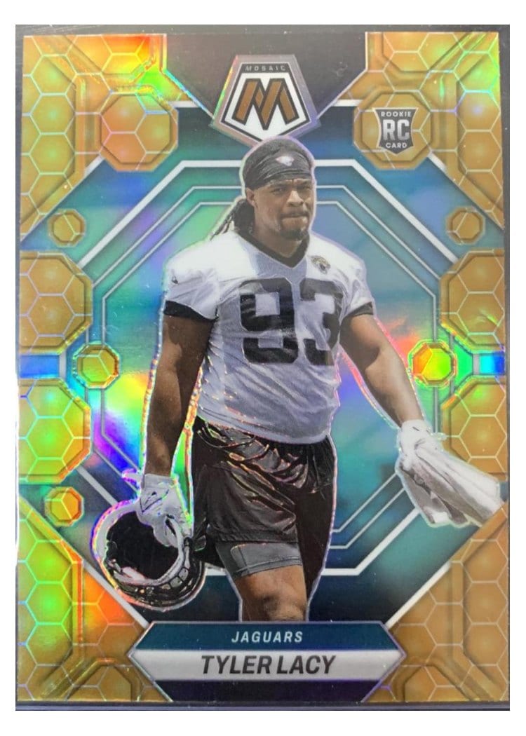 2023 Panini Mosaic Base Set Tyler Lacy Honeycomb #370 card