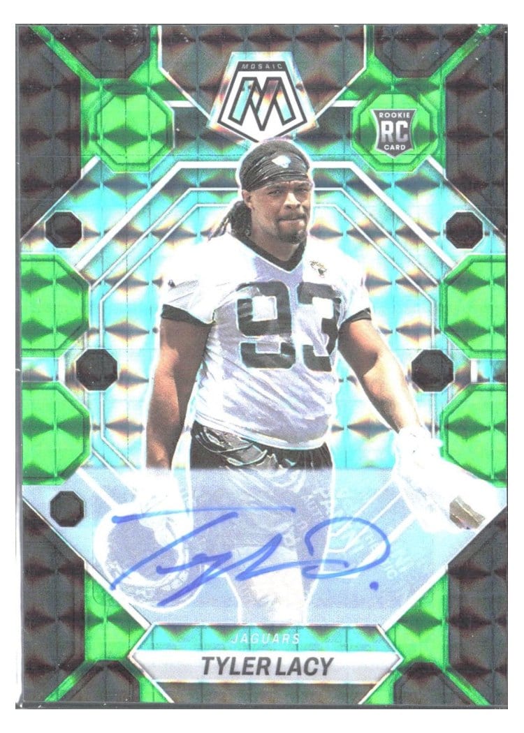2023 Panini Mosaic Base Set Tyler Lacy #370 card