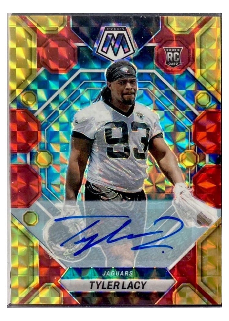 2023 Panini Mosaic Base Set Tyler Lacy #370 card