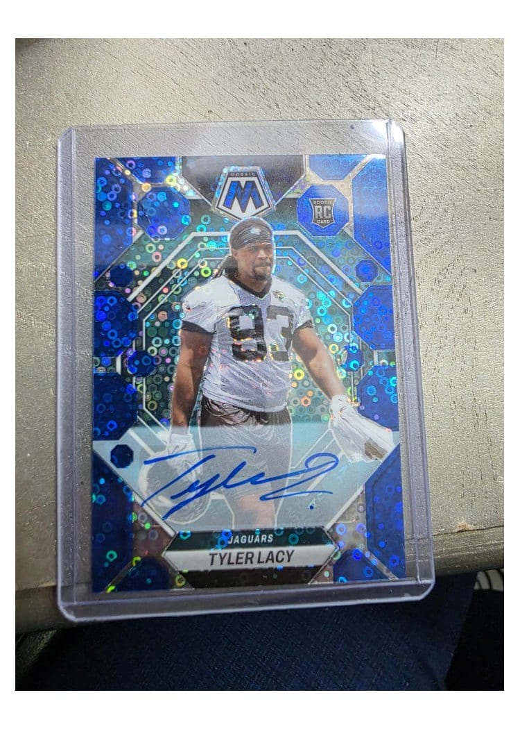 2023 Panini Mosaic Base Set Tyler Lacy #370 card