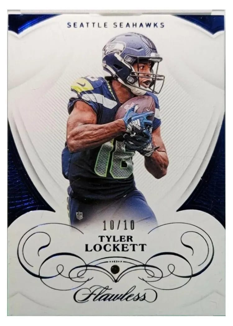 2019 Panini Flawless Base Ruby Tyler Lockett #61 card