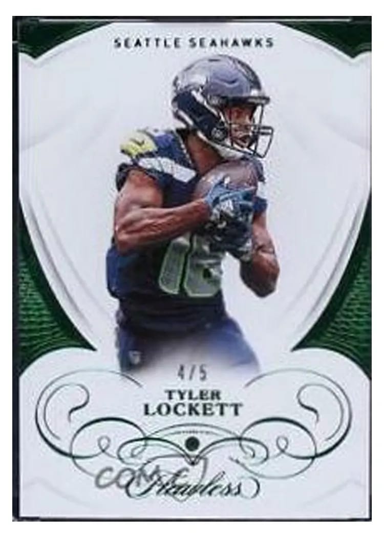 2019 Panini Flawless Base Ruby Tyler Lockett #61 card