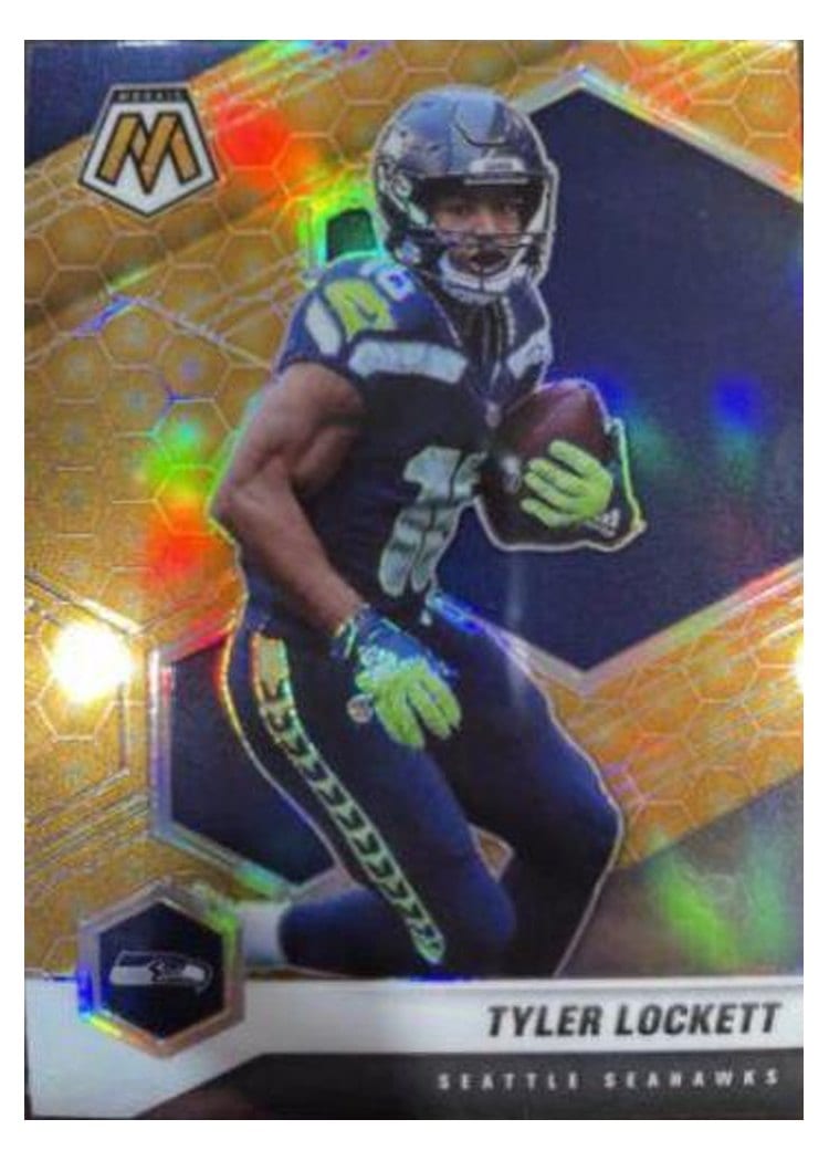 2021 Panini Mosaic Base Set Tyler Lockett Honeycomb #183 card