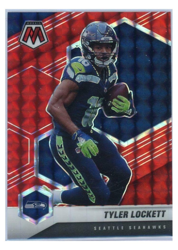 2021 Panini Mosaic Base Set Tyler Lockett #183 card
