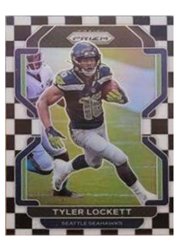 2021 Panini Prizm Base Set Tyler Lockett #43 card
