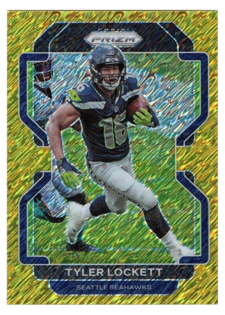 2021 Panini Prizm Base Set Tyler Lockett #43 card