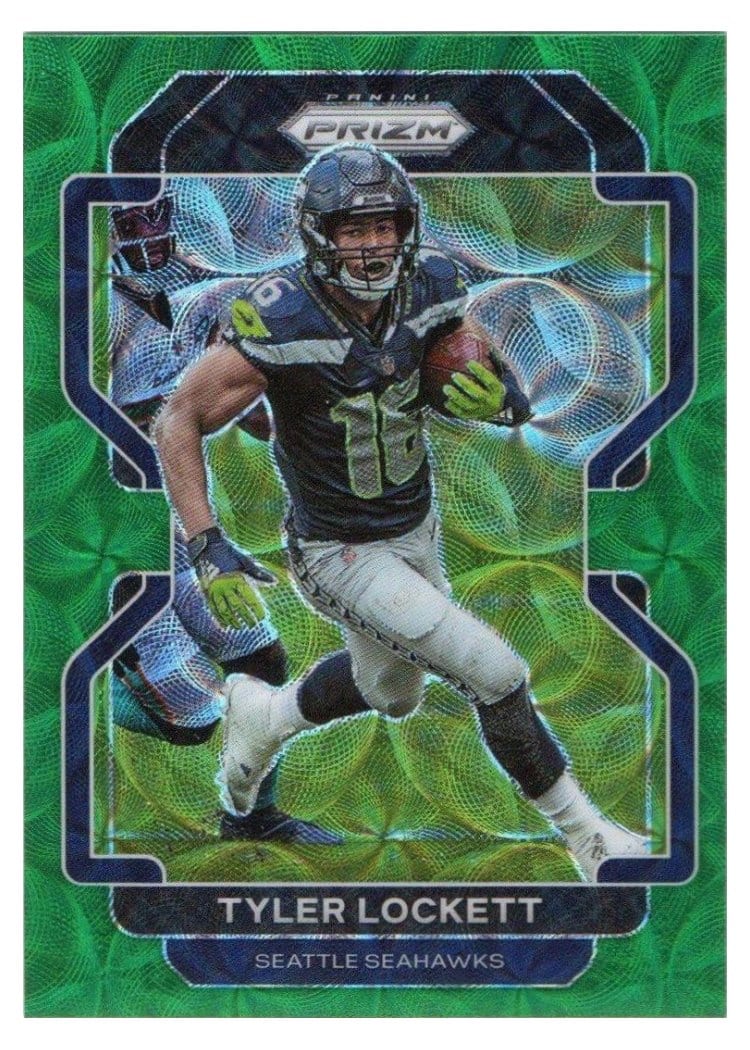 2021 Panini Prizm Base Set Tyler Lockett #43 card