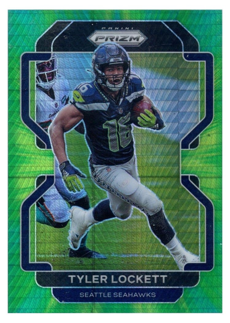 2021 Panini Prizm Base Set Tyler Lockett #43 card