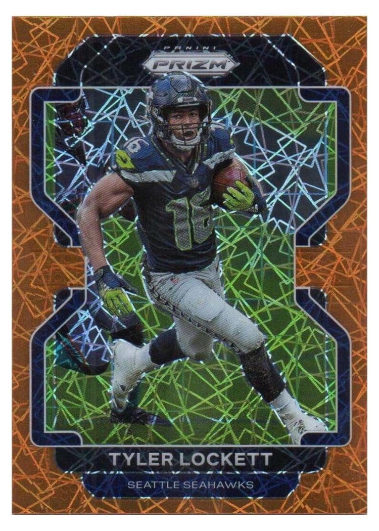 2021 Panini Prizm Base Set Tyler Lockett #43 card