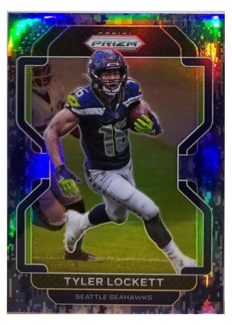 2021 Panini Prizm Base Set Tyler Lockett #43 card