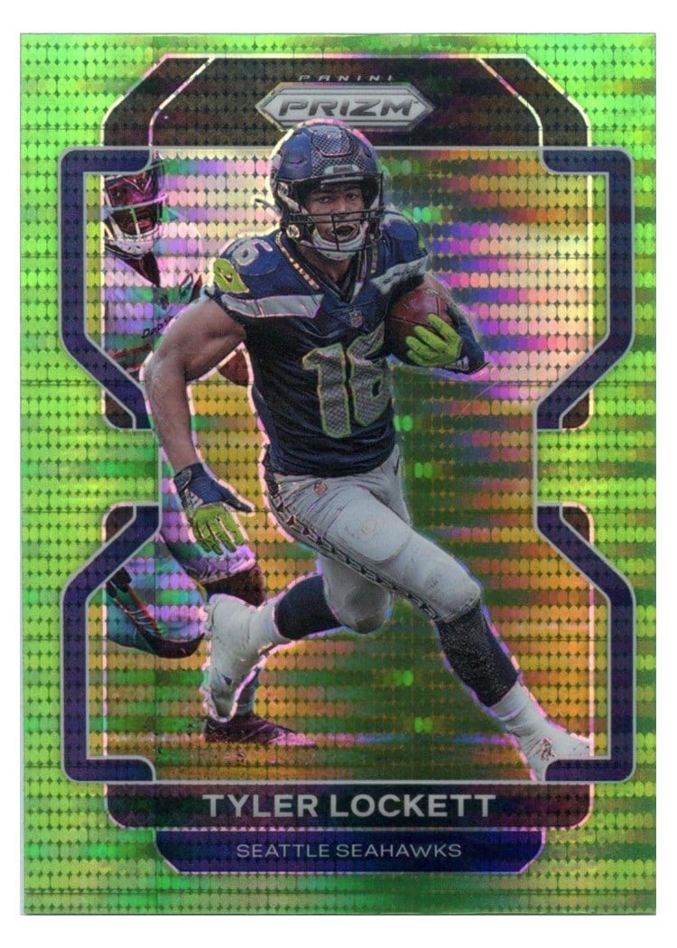 2021 Panini Prizm Base Set Tyler Lockett #43 card