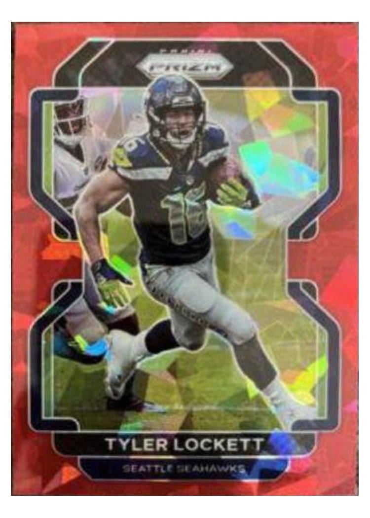 2021 Panini Prizm Base Set Tyler Lockett #43 card