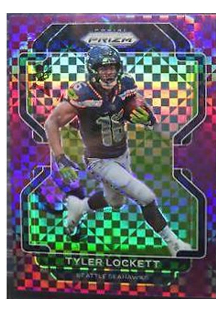 2021 Panini Prizm Base Set Tyler Lockett #43 card
