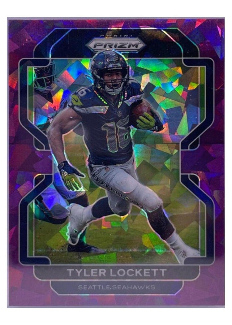 2021 Panini Prizm Base Set Tyler Lockett #43 card