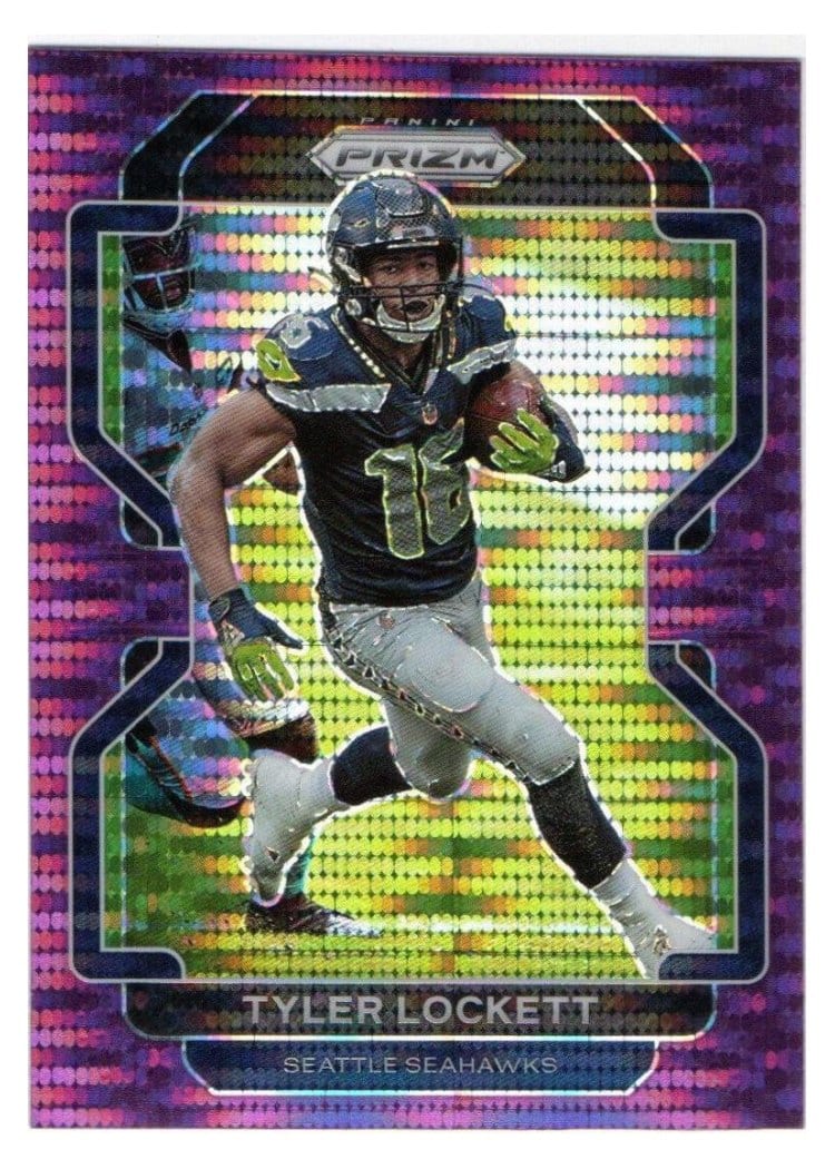 2021 Panini Prizm Base Set Tyler Lockett #43 card