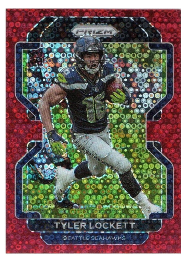2021 Panini Prizm Base Set Tyler Lockett #43 card