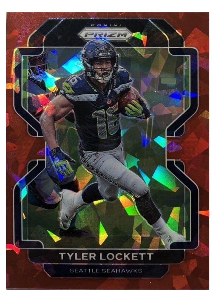 2021 Panini Prizm Base Set Tyler Lockett #43 card