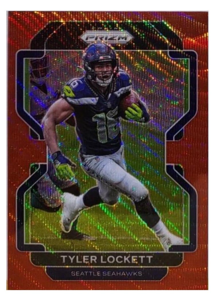 2021 Panini Prizm Base Set Tyler Lockett #43 card