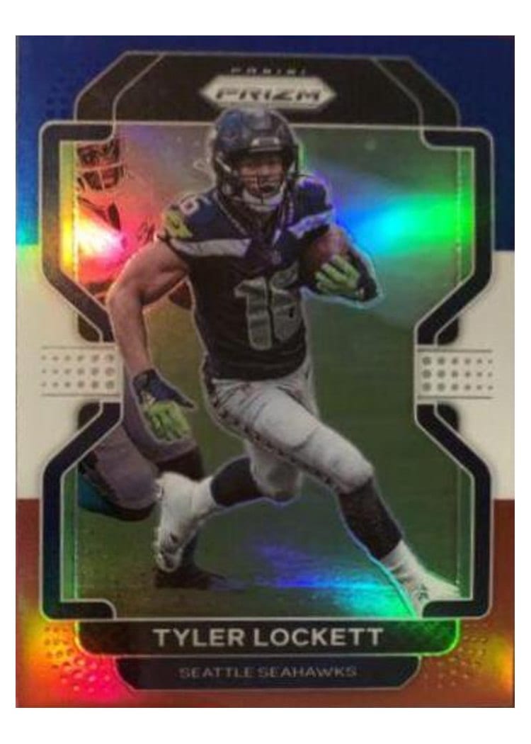 2021 Panini Prizm Base Set Tyler Lockett #43 card