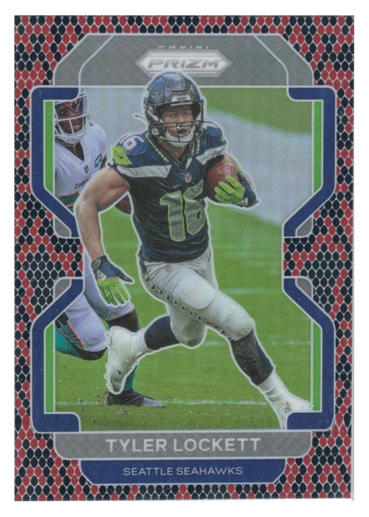 2021 Panini Prizm Base Set Tyler Lockett #43 card