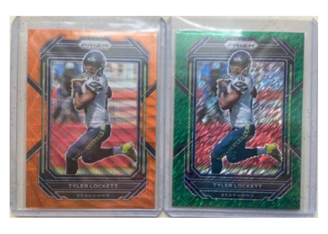 2022 Panini Prizm Base Set Tyler Lockett #257 card