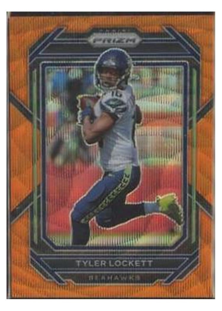 2022 Panini Prizm Base Set Tyler Lockett #257 card