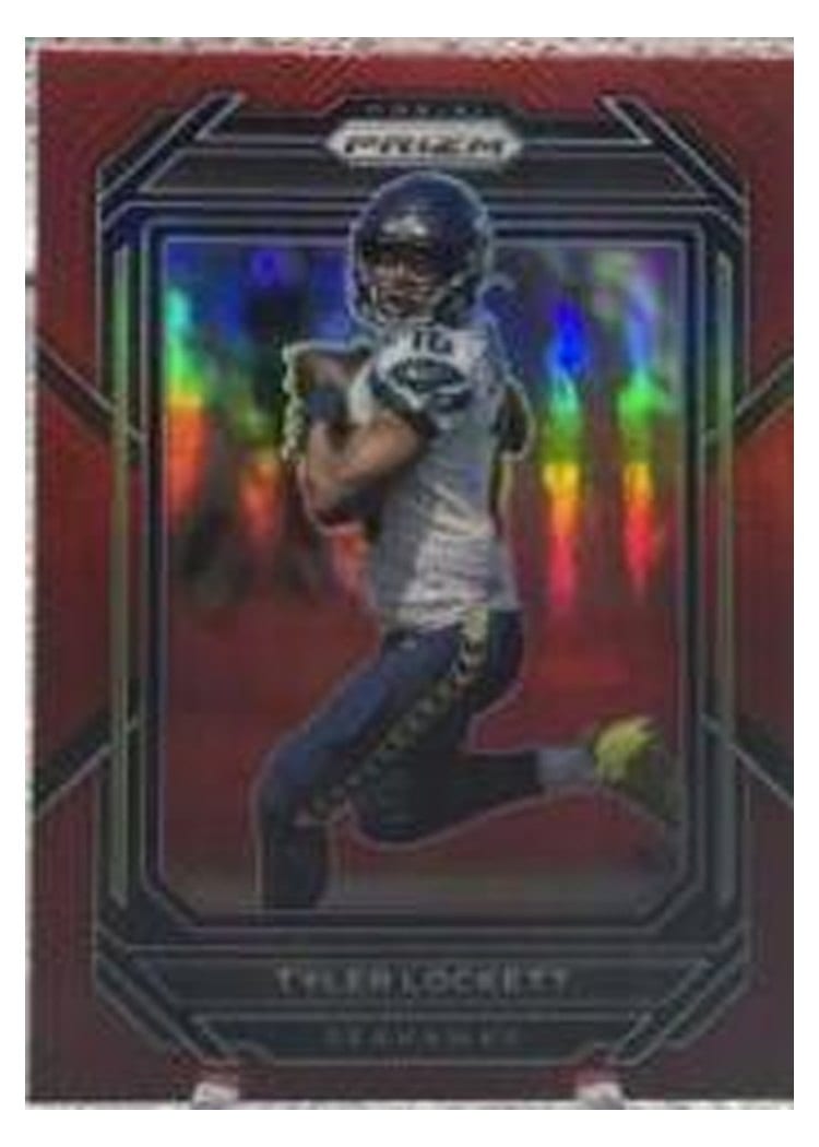 2022 Panini Prizm Base Set Tyler Lockett #257 card