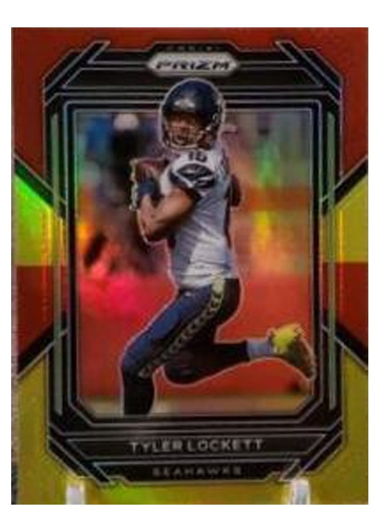 2022 Panini Prizm Base Set Tyler Lockett #257 card
