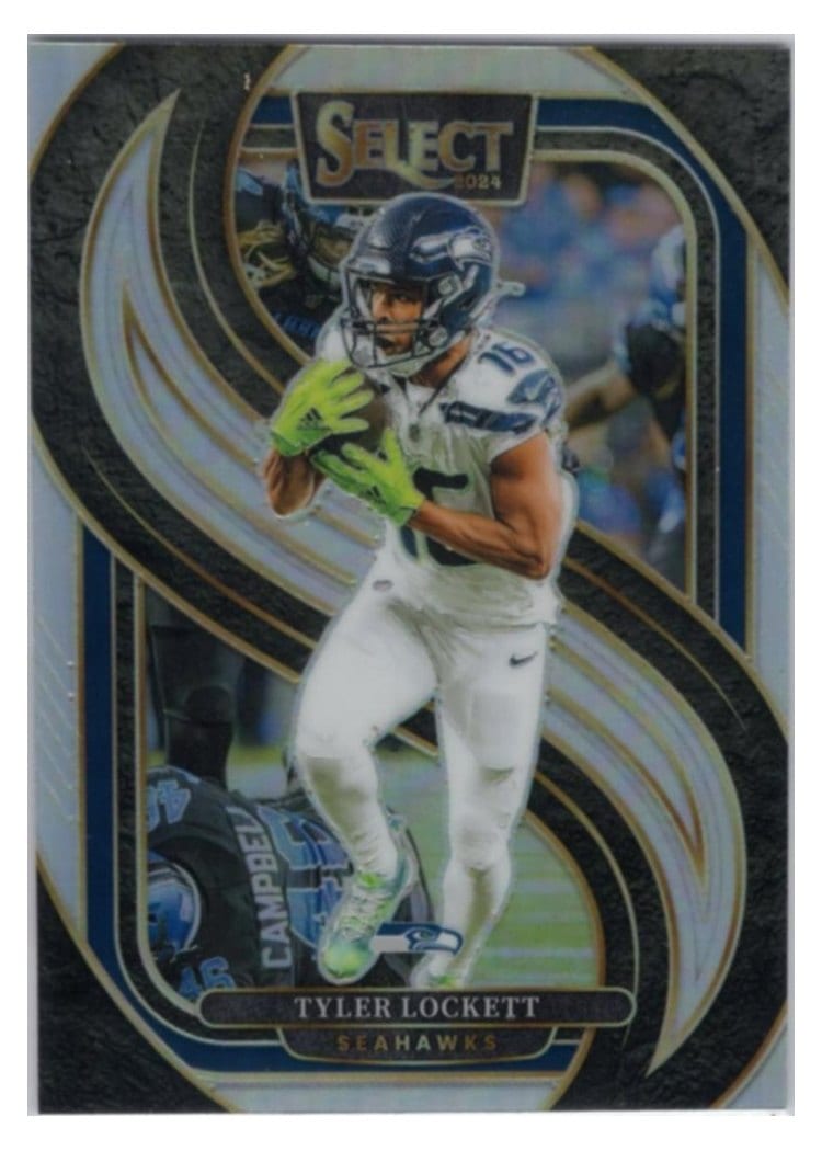 2024 Panini Select Base Set Tyler Lockett Silver Prizm #199 card