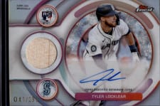 2025 Finest Rookie Autograph Relics Tyler Locklear #RAJR-TL