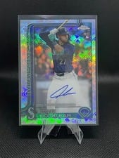 2025 Topps Chrome Logofractor Edition Rookie Autographs Tyler Locklear #RA-TL card
