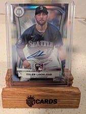 2025 Topps Tribute League Inauguration Autographs Tyler Locklear #LIA-TL card