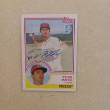 2018 Topps Update 1983 Baseball Autographs Tyler Mahle #TM card