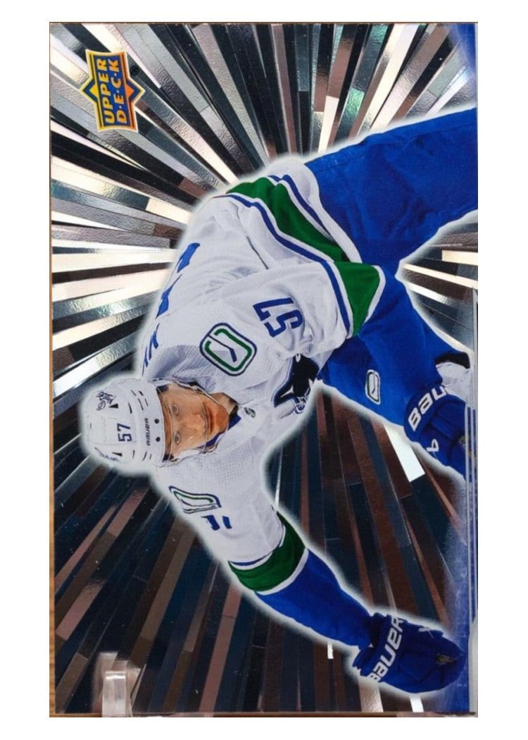 2024-25 Upper Deck Base Set Tyler Myers Outburst Silver #430 card