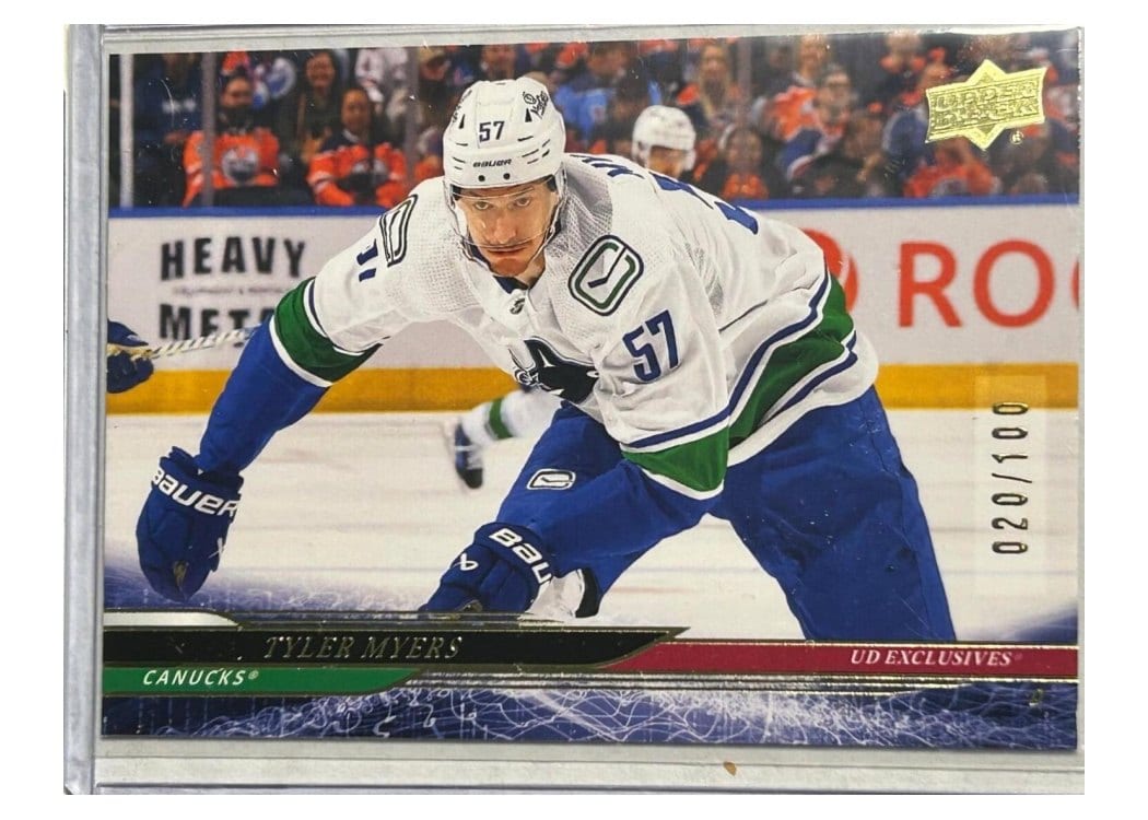 2024-25 Upper Deck Base Set Tyler Myers #430 card