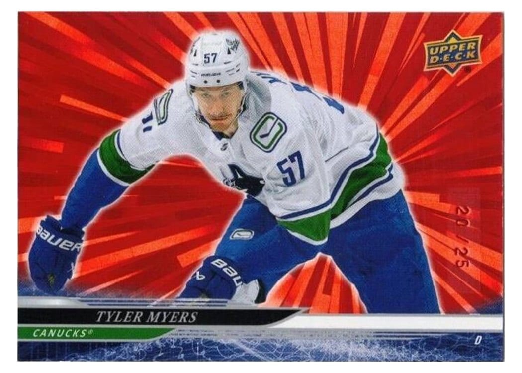 2024-25 Upper Deck Base Set Tyler Myers #430 card