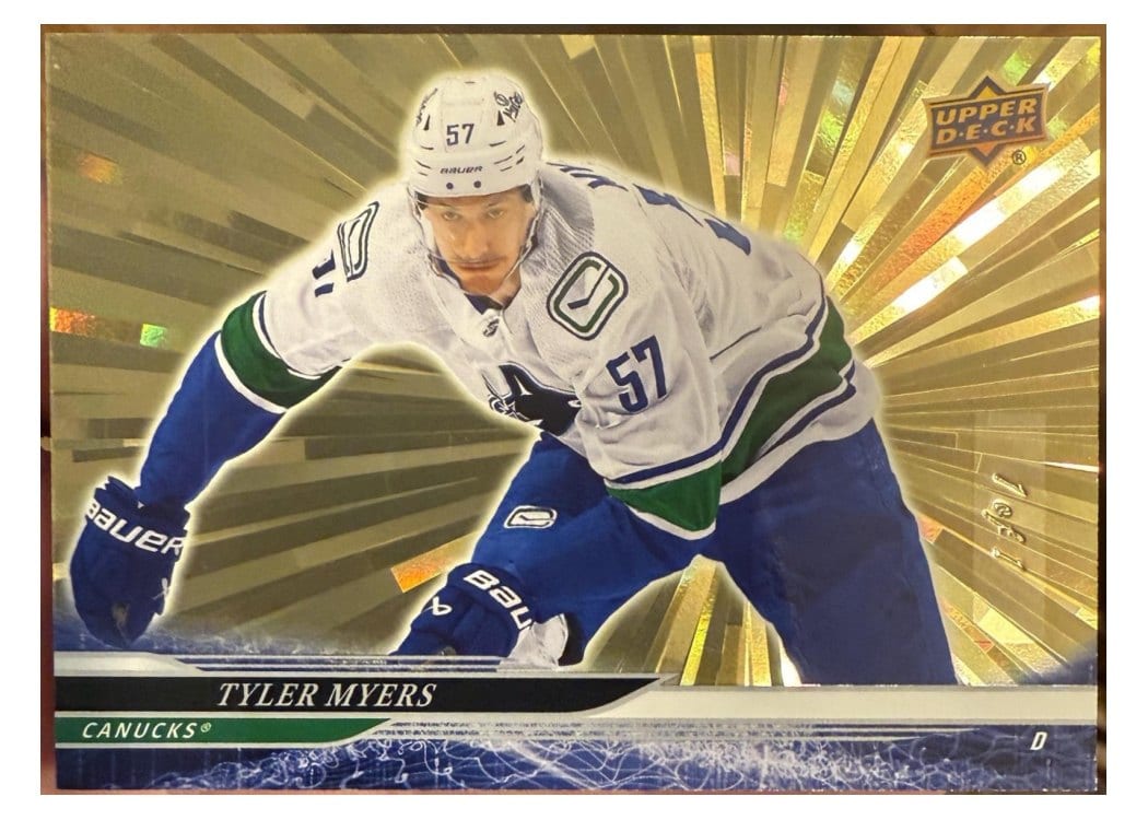 2024-25 Upper Deck Base Set Tyler Myers #430 card