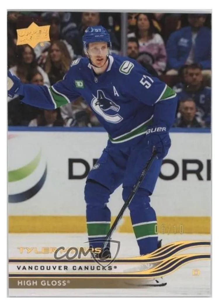 2025-26 Upper Deck Base Set Tyler Myers #180 card