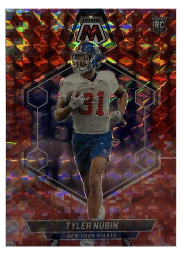 2024 Panini Mosaic Base Set Tyler Nubin #346 card