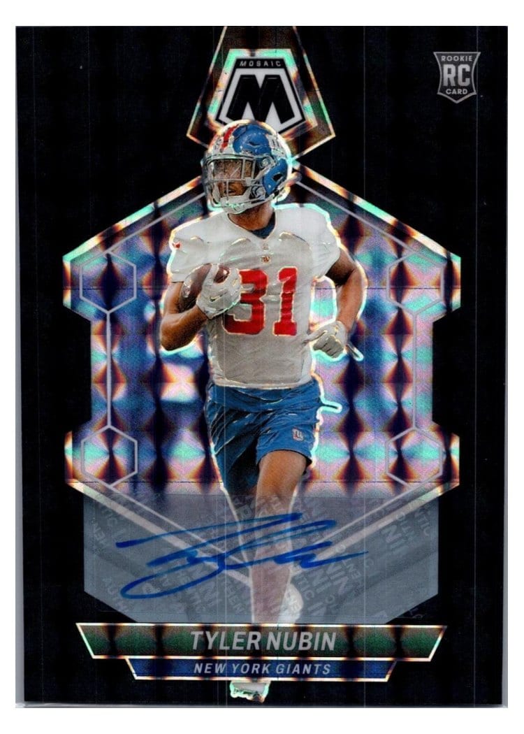 2024 Panini Mosaic Base Set Tyler Nubin #346 card