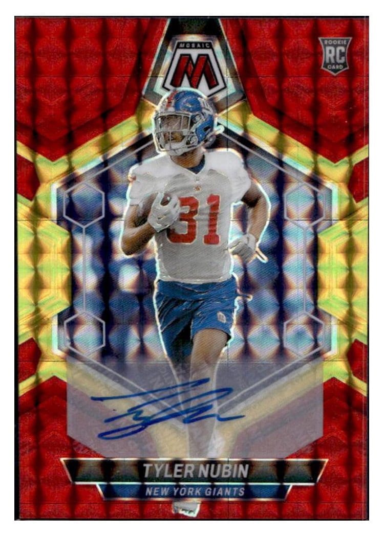 2024 Panini Mosaic Base Set Tyler Nubin #346 card