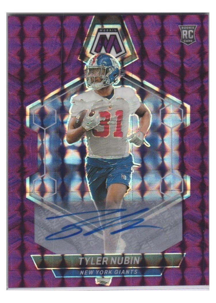 2024 Panini Mosaic Base Set Tyler Nubin #346 card