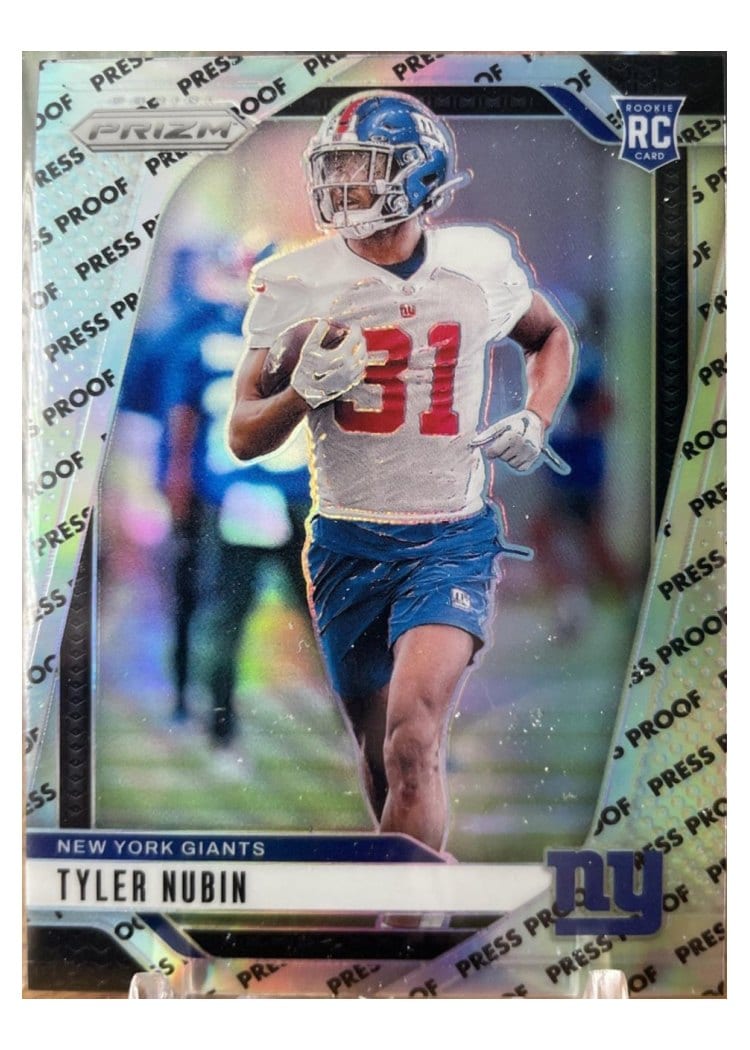2024 Panini Prizm Base Set Tyler Nubin #395 card
