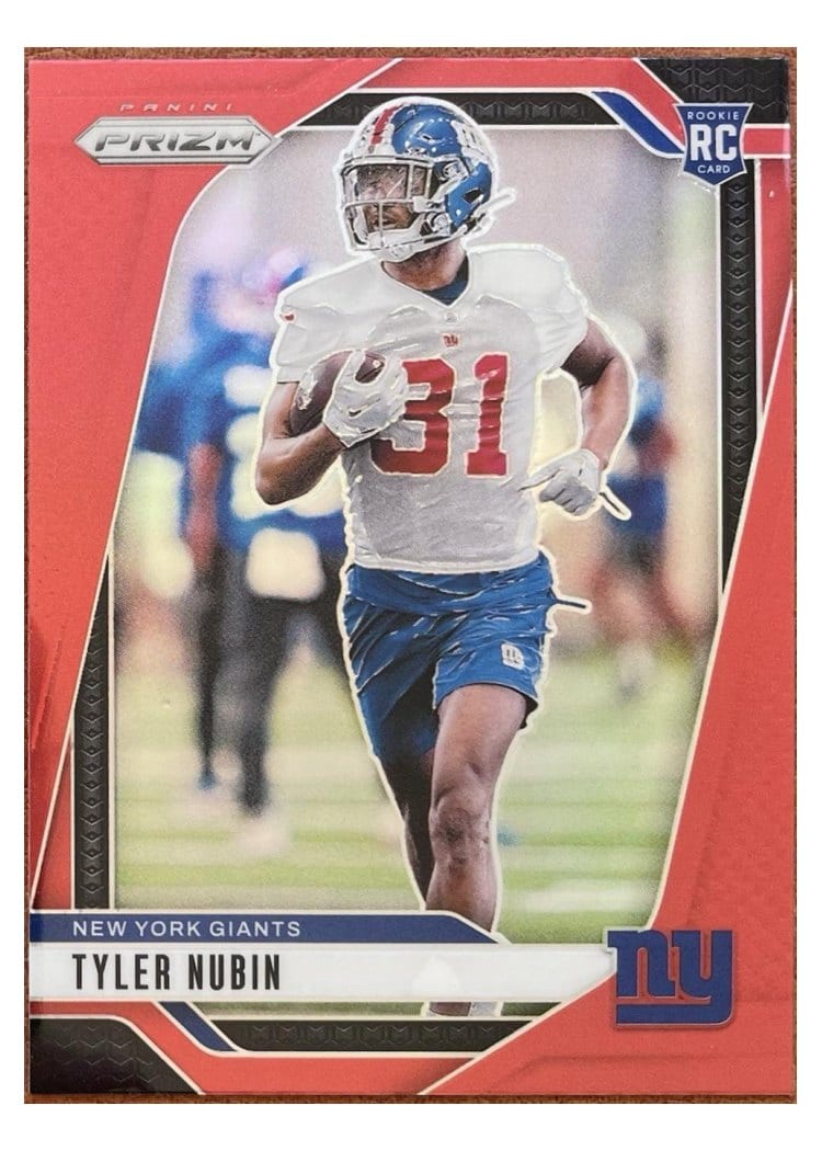 2024 Panini Prizm Base Set Tyler Nubin #395 card