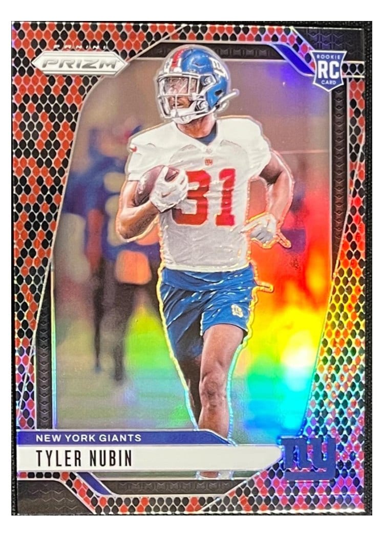 2024 Panini Prizm Base Set Tyler Nubin #395 card