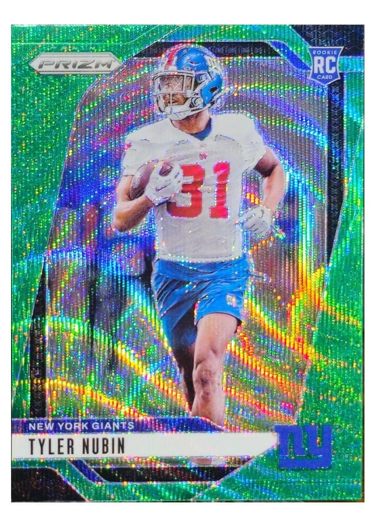 2024 Panini Prizm Base Set Tyler Nubin #395 card