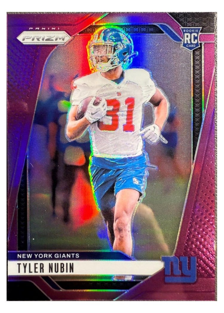 2024 Panini Prizm Base Set Tyler Nubin #395 card